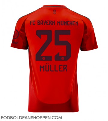 Bayern Munich Thomas Muller #25 Hjemmebanetrøje 2024-25 Kortærmet